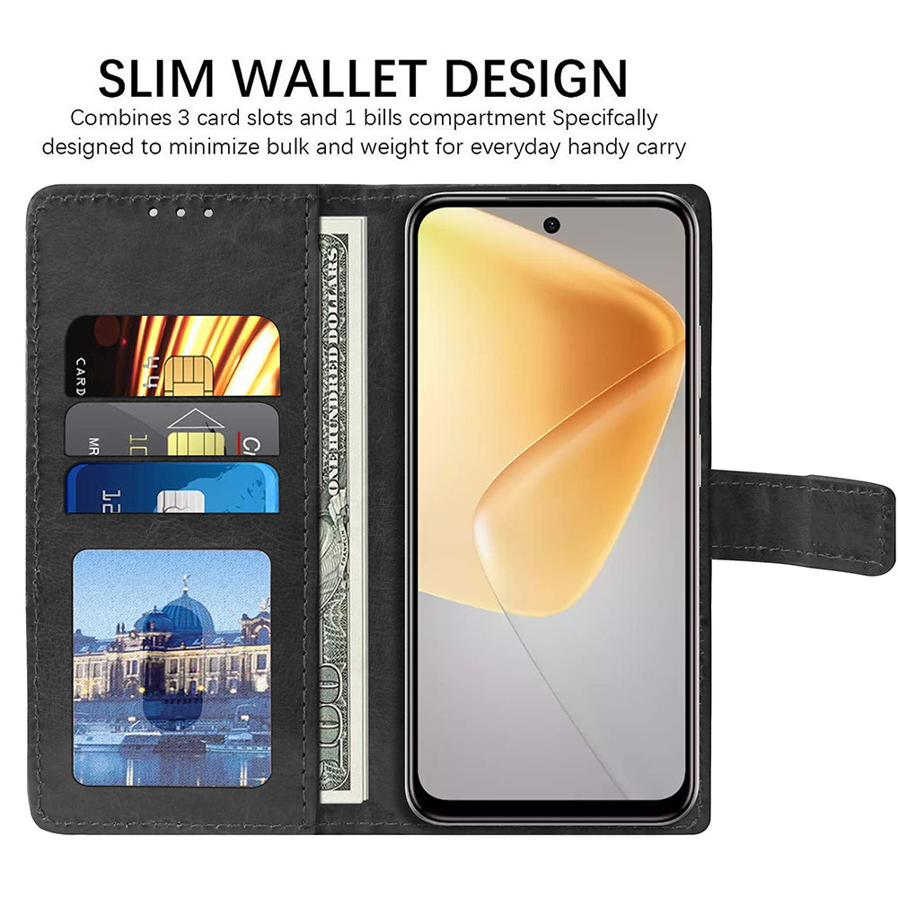 Premium Wallet Flip Cover for Infinix Hot 50i 4G