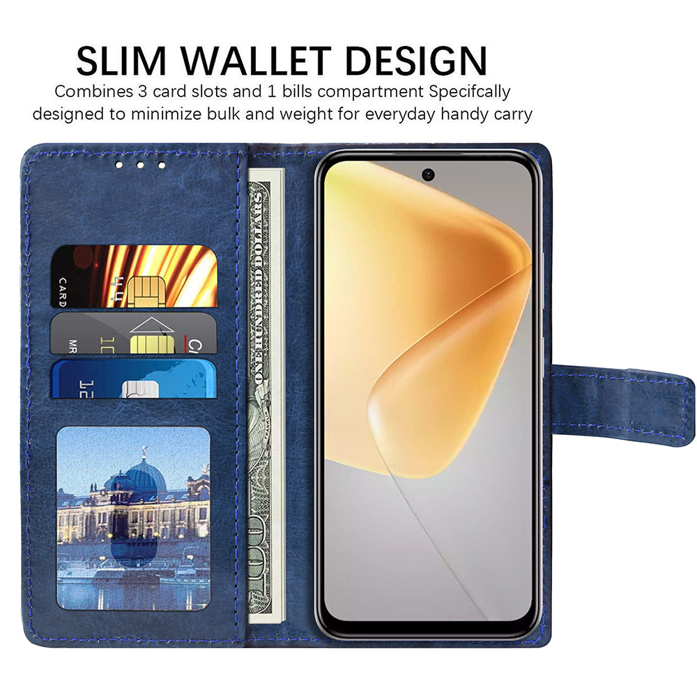 Premium Wallet Flip Cover for Infinix Hot 50i 4G