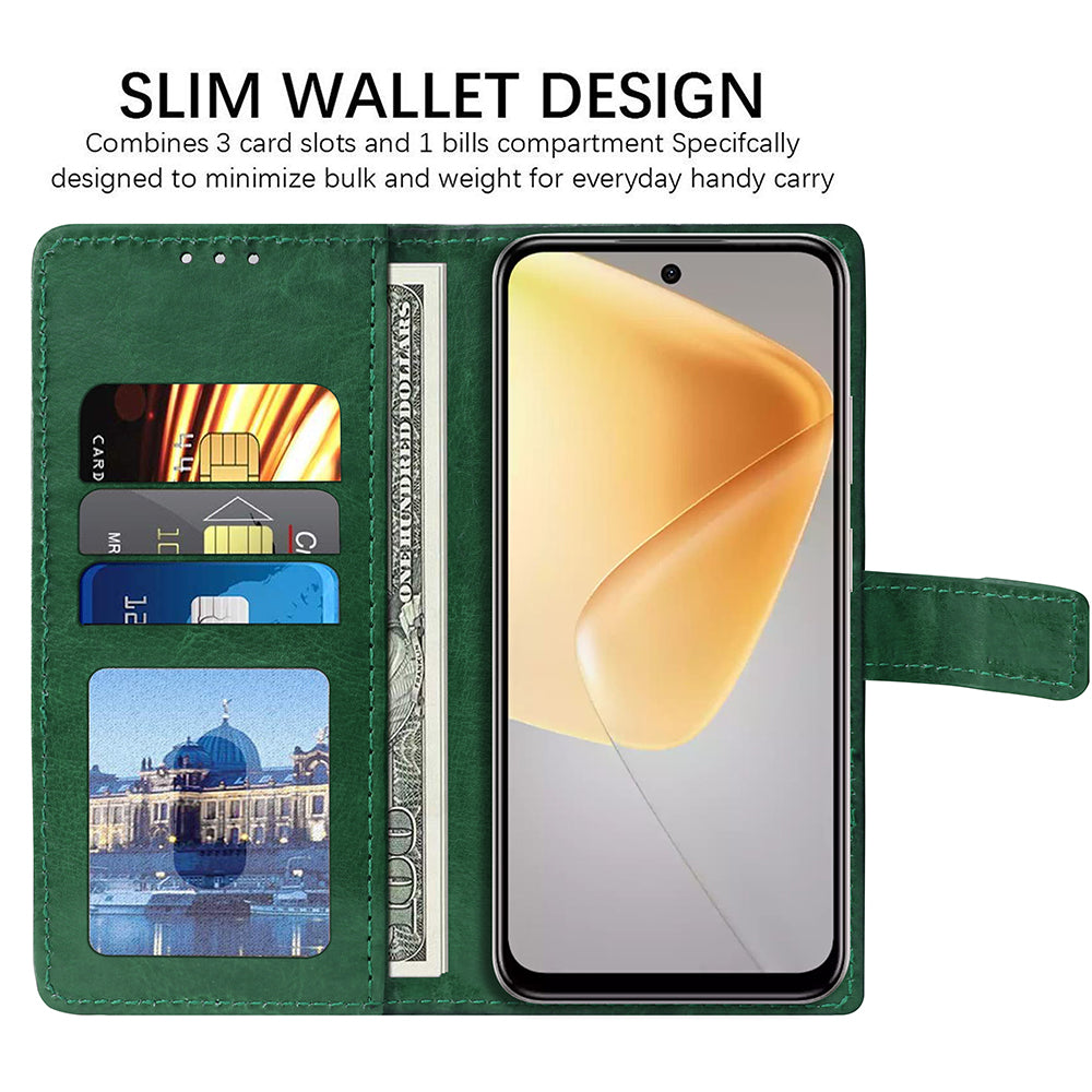 Premium Wallet Flip Cover for Infinix Hot 50i 4G