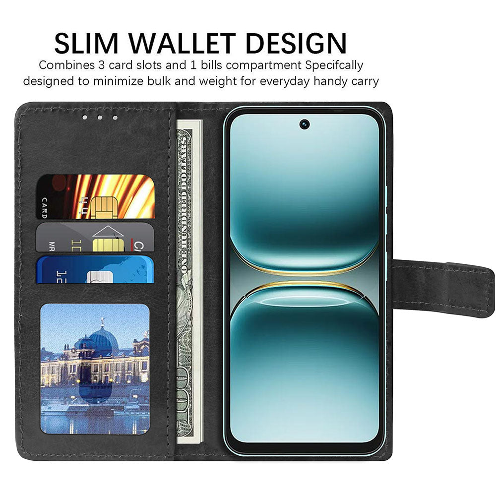 Premium Wallet Flip Cover for Tecno Spark Go 2 4G