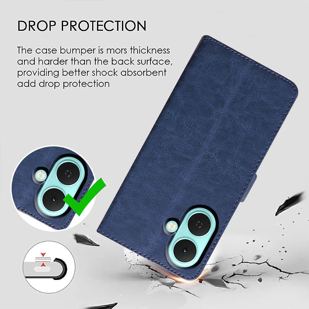 Premium Wallet Flip Cover for Tecno Spark Go 2 4G