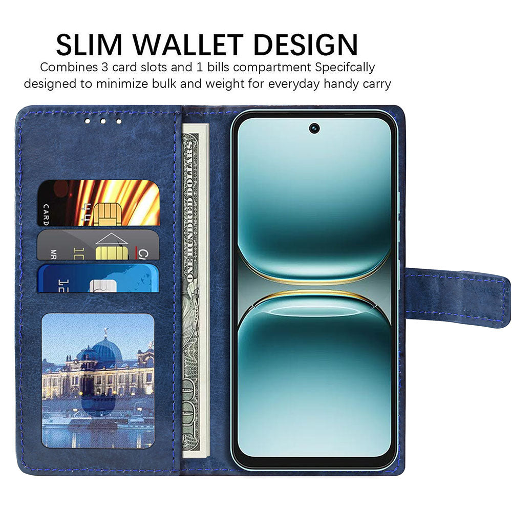 Premium Wallet Flip Cover for Tecno Spark Go 2 4G