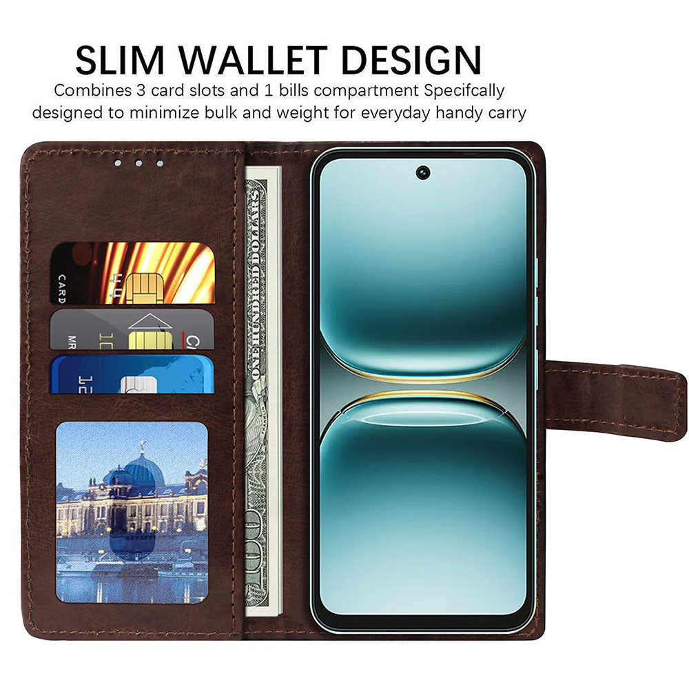 Premium Wallet Flip Cover for Tecno Spark Go 2 4G