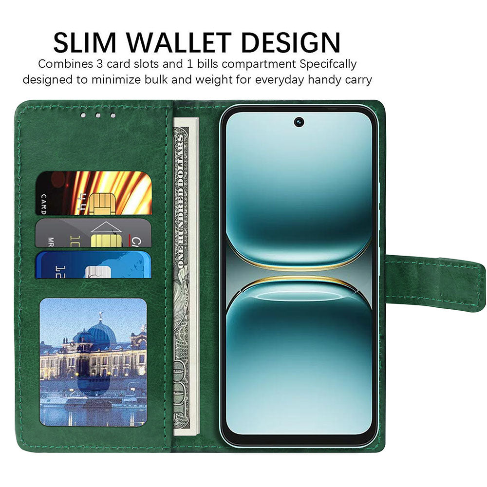 Premium Wallet Flip Cover for Tecno Spark Go 2 4G