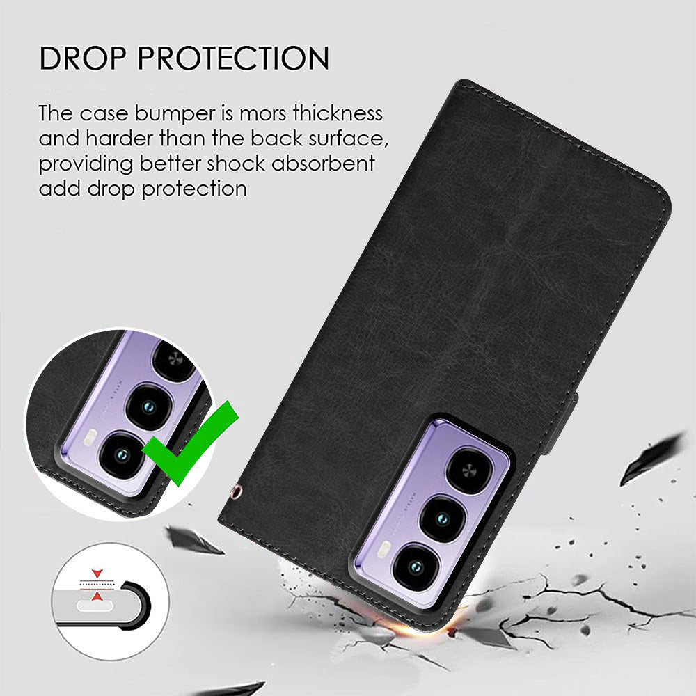 Premium Wallet Flip Cover for Itel City 100 4G