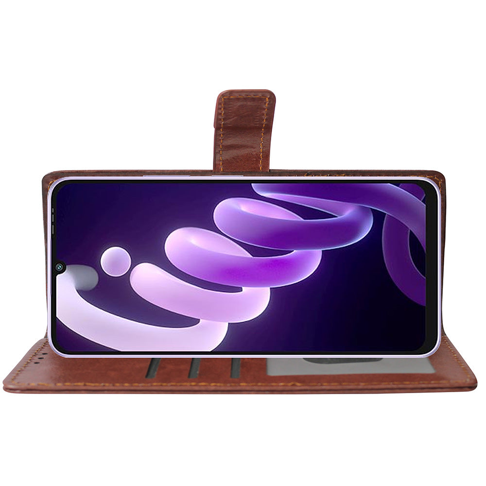 Premium Wallet Flip Cover for Itel City 100 4G