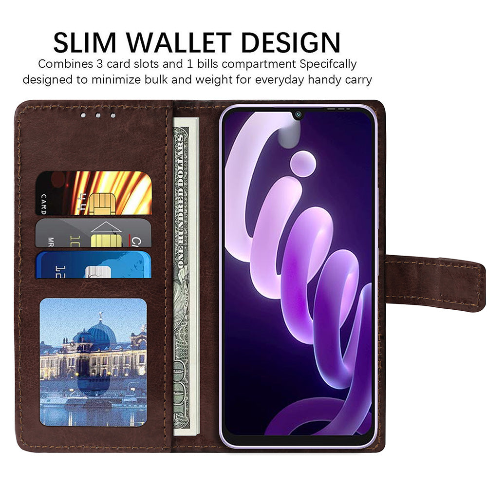 Premium Wallet Flip Cover for Itel City 100 4G