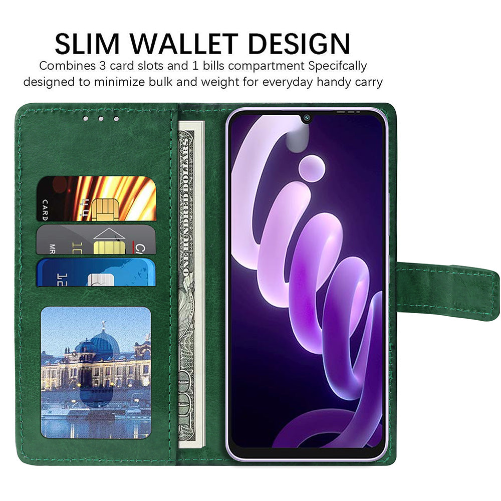 Premium Wallet Flip Cover for Itel City 100 4G