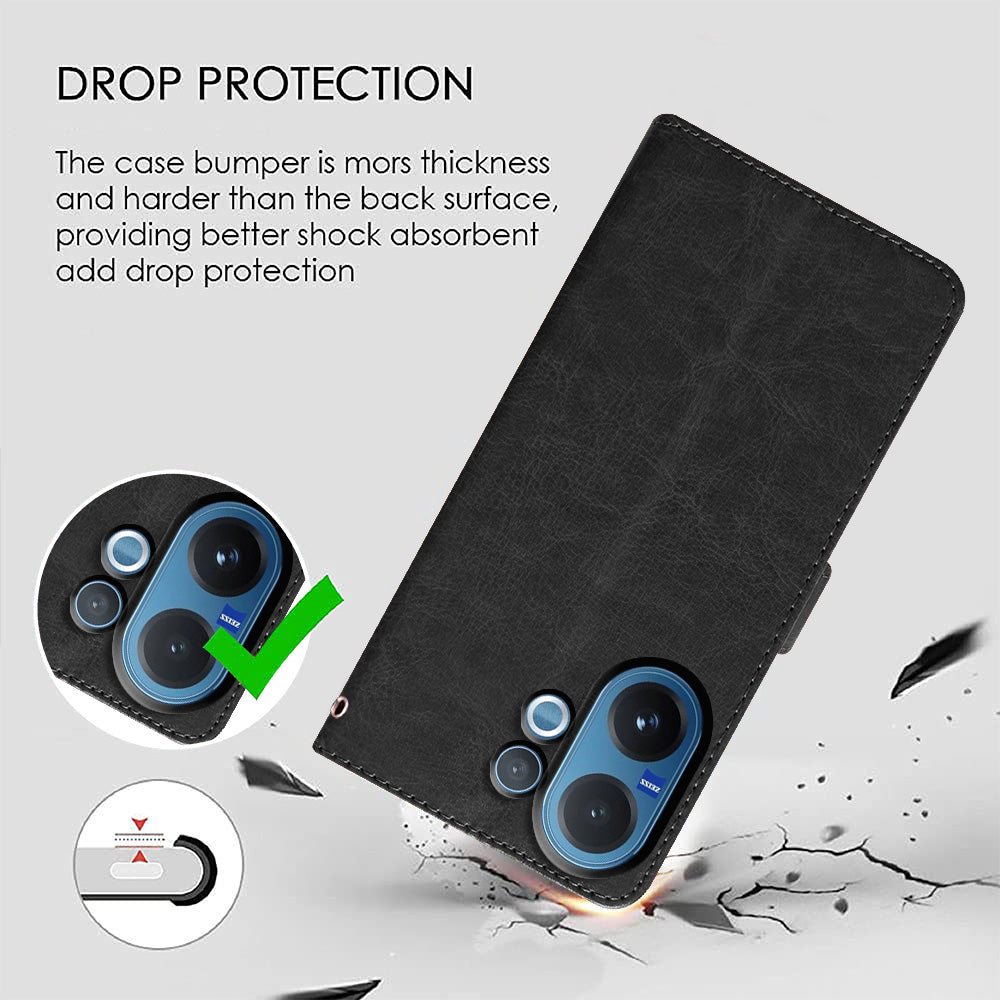 Premium Wallet Flip Cover for Vivo V60 5G