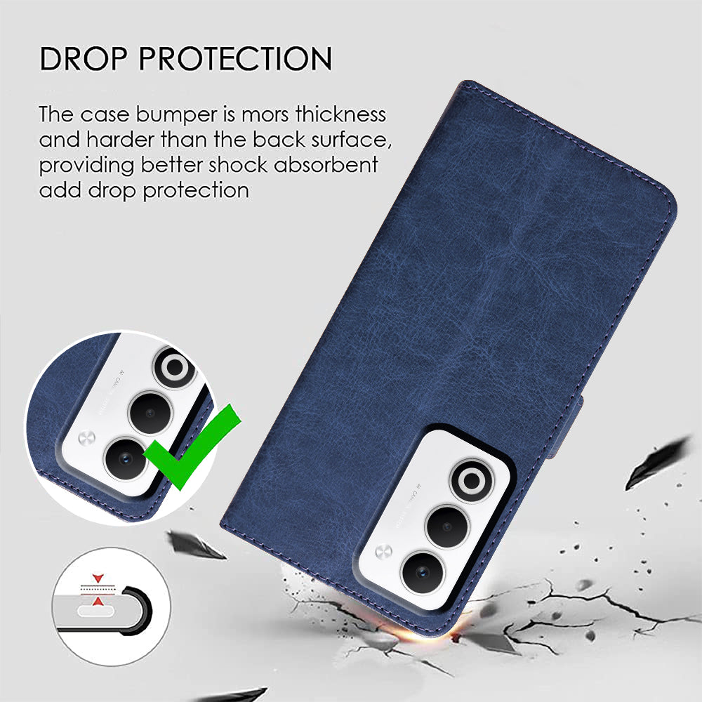 Premium Wallet Flip Cover for Oppo A5 5G