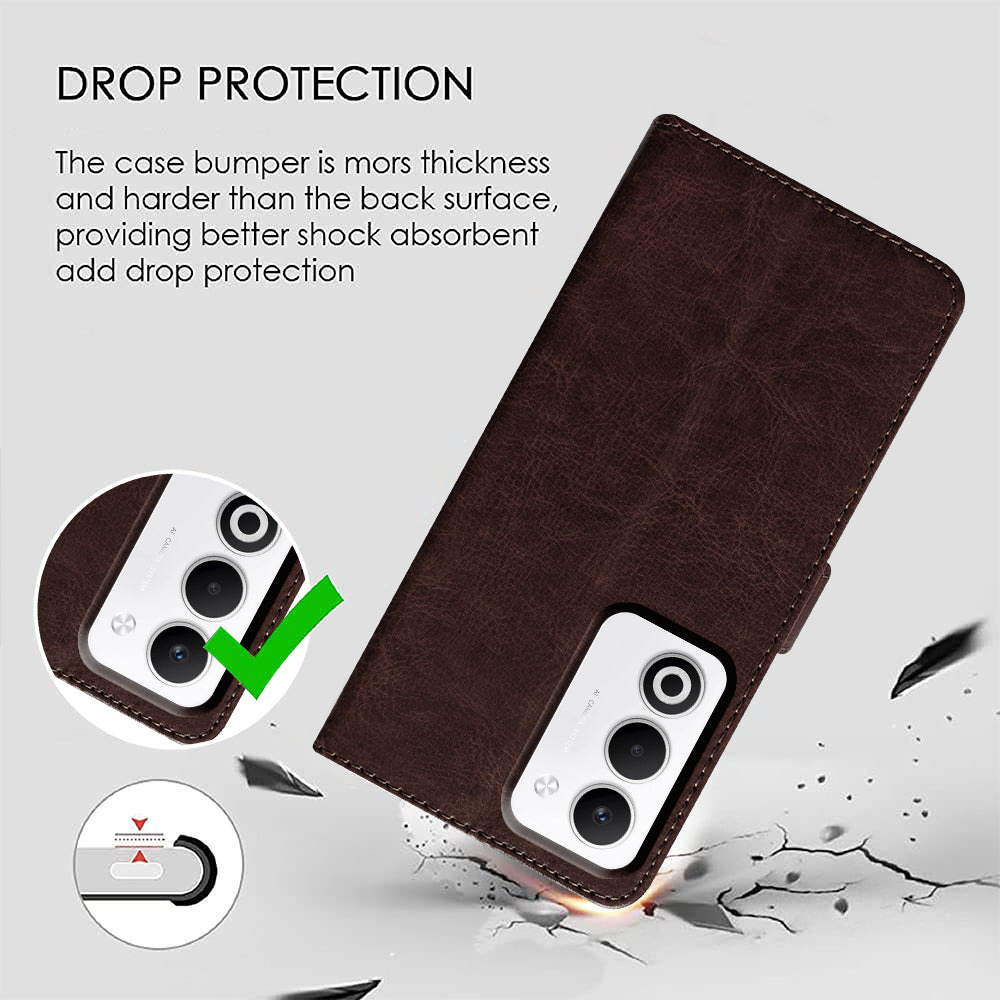 Premium Wallet Flip Cover for Oppo A5 5G