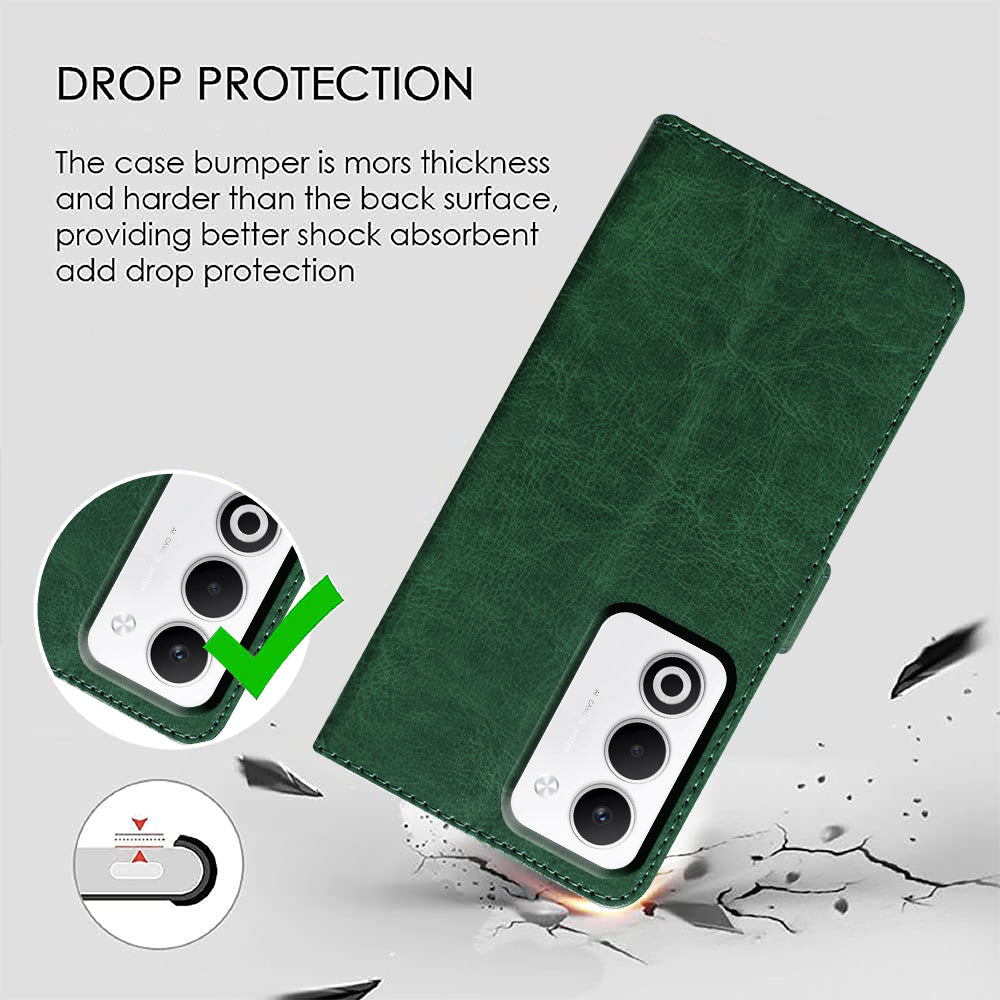 Premium Wallet Flip Cover for Oppo A5 5G