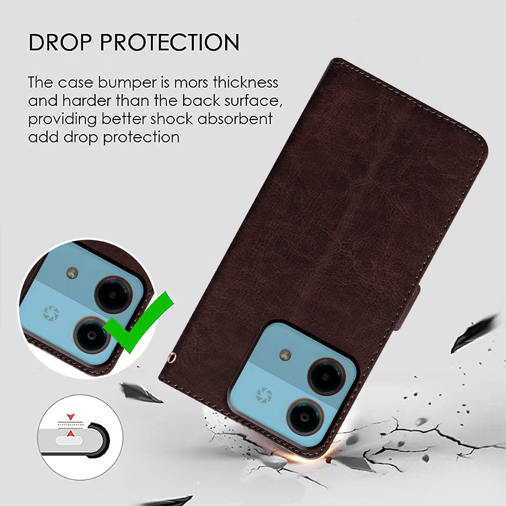 Premium Wallet Flip Cover for Ai+ Nova 5G