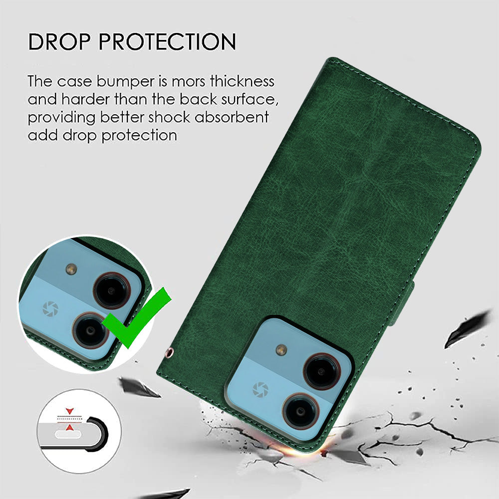 Premium Wallet Flip Cover for Ai+ Nova 5G