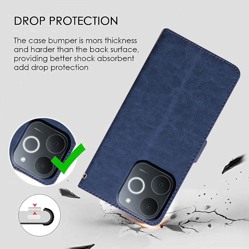 Premium Wallet Flip Cover for Realme C71 4G