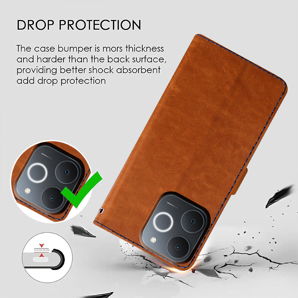 Premium Wallet Flip Cover for Realme C71 4G