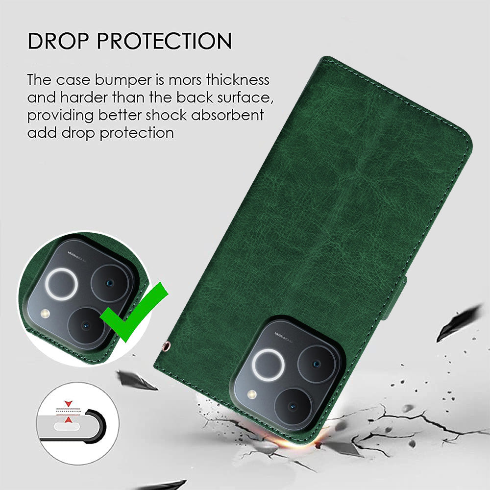 Premium Wallet Flip Cover for Realme C71 4G