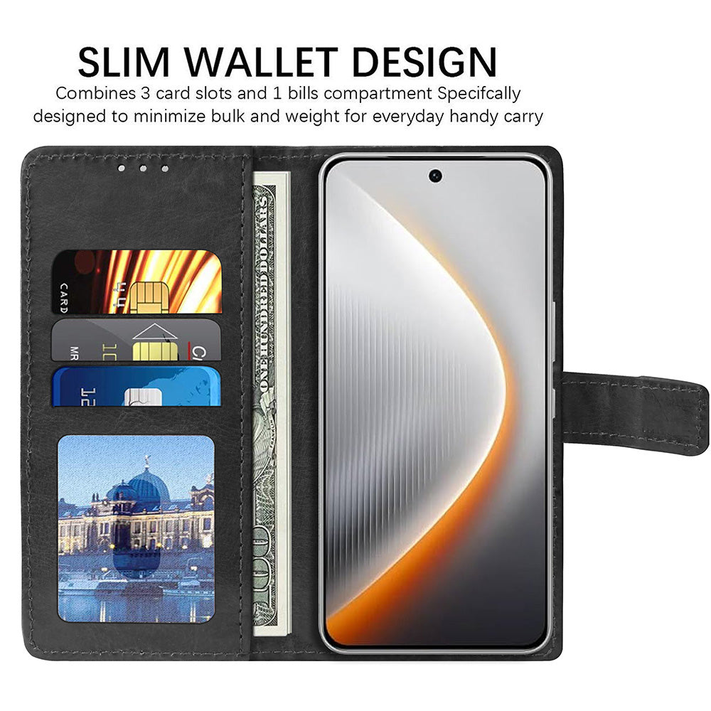 Premium Wallet Flip Cover for Tecno Pova 7 Pro 5G