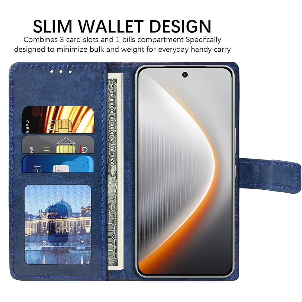 Premium Wallet Flip Cover for Tecno Pova 7 Pro 5G