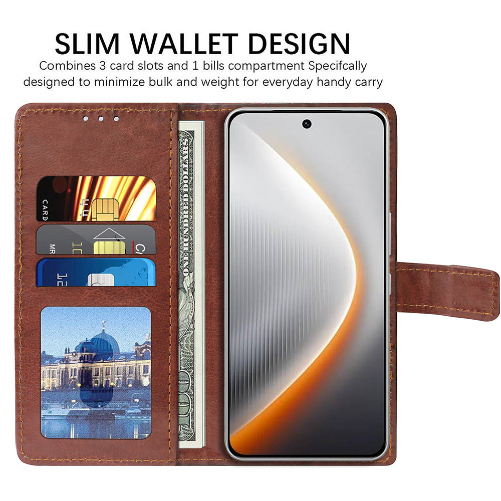 Premium Wallet Flip Cover for Tecno Pova 7 Pro 5G