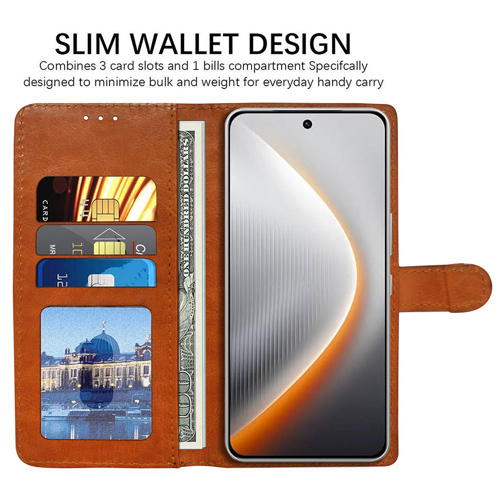 Premium Wallet Flip Cover for Tecno Pova 7 Pro 5G