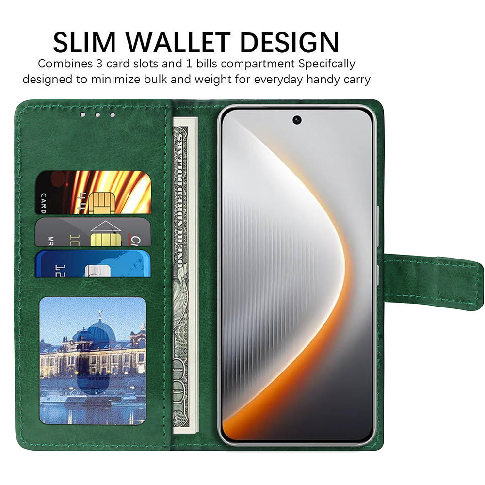 Premium Wallet Flip Cover for Tecno Pova 7 Pro 5G