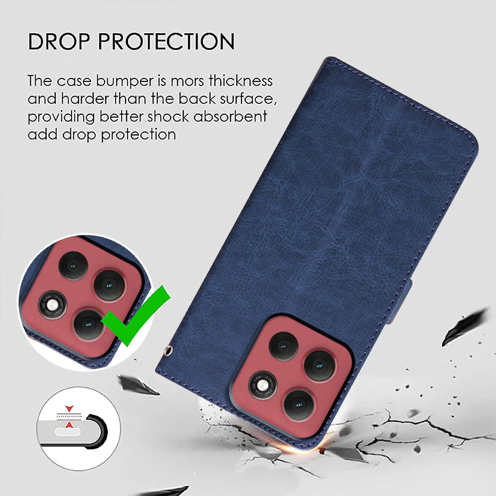 Premium Wallet Flip Cover for Motorola Moto G86 5G / G86 Power 5G