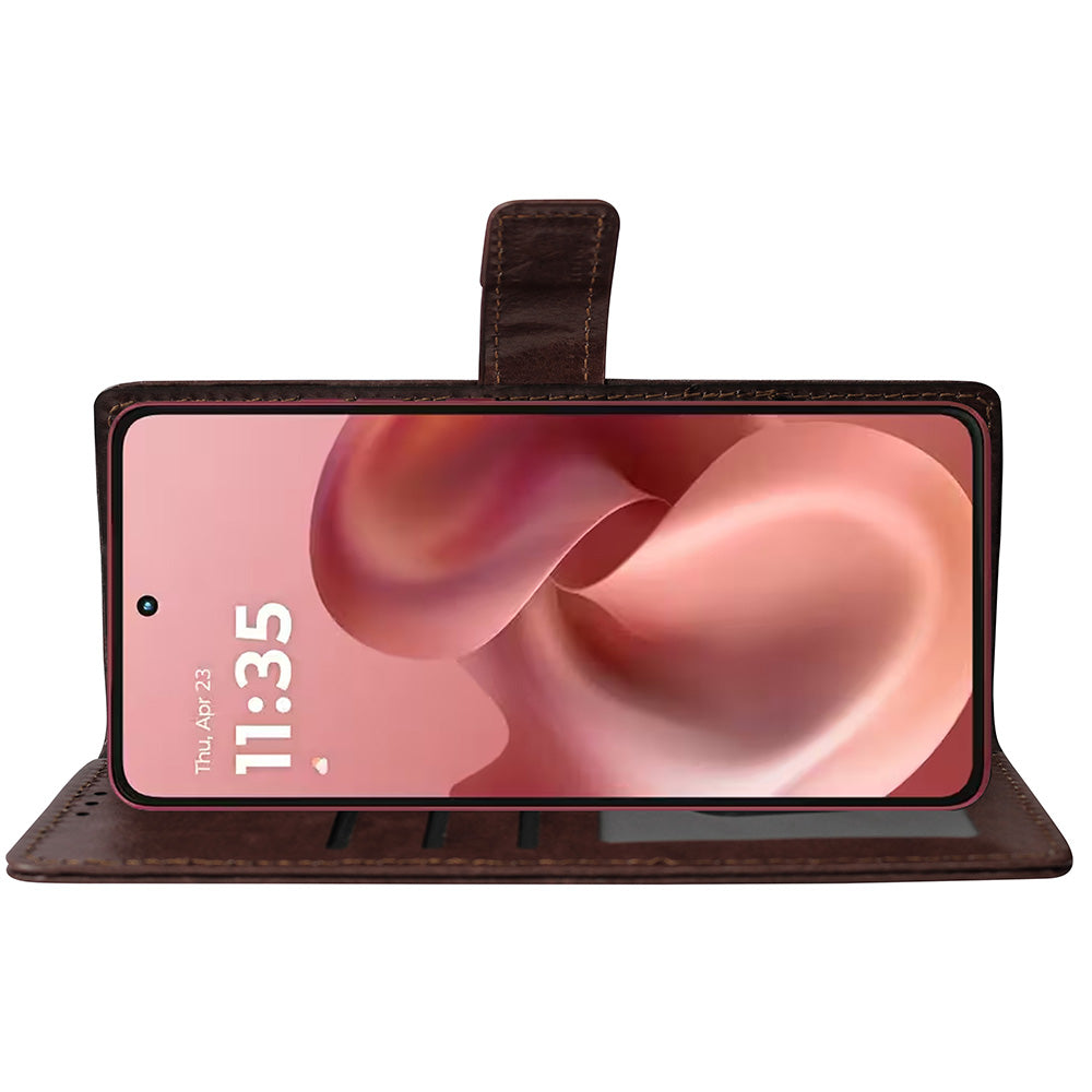 Premium Wallet Flip Cover for Motorola Moto G86 5G / G86 Power 5G