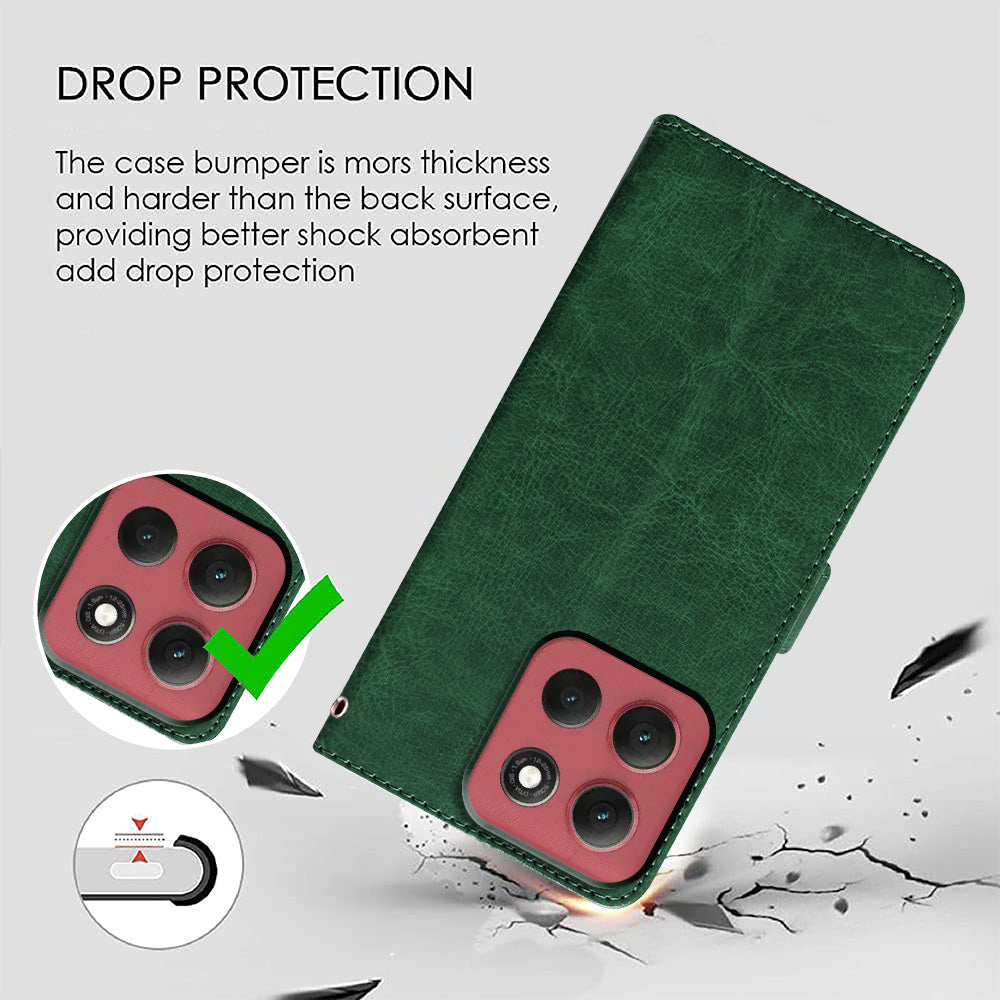 Premium Wallet Flip Cover for Motorola Moto G86 5G / G86 Power 5G