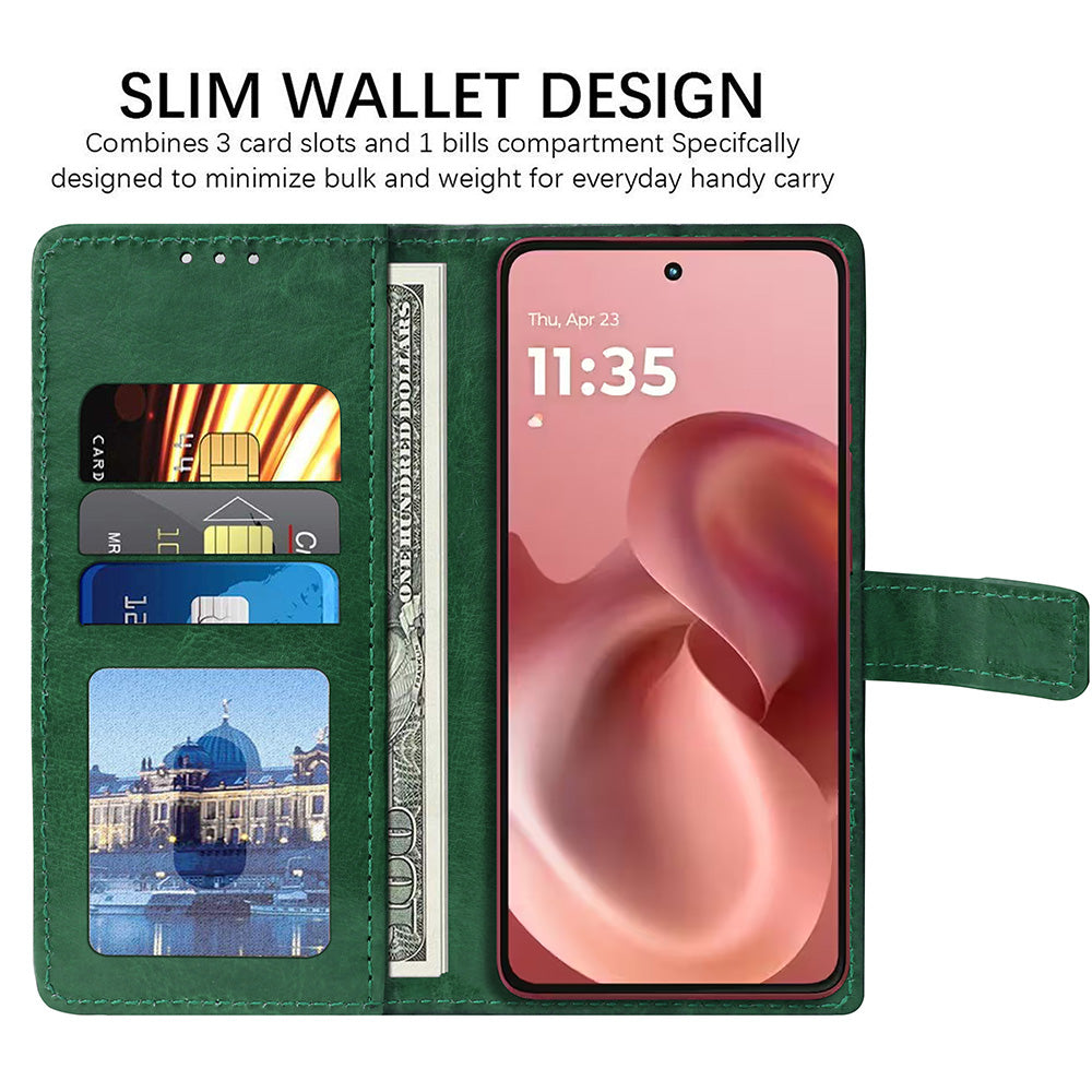 Premium Wallet Flip Cover for Motorola Moto G86 5G / G86 Power 5G