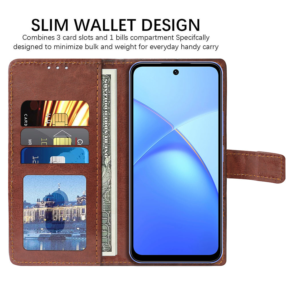 Premium Wallet Flip Cover for Infinix Smart 10 4G
