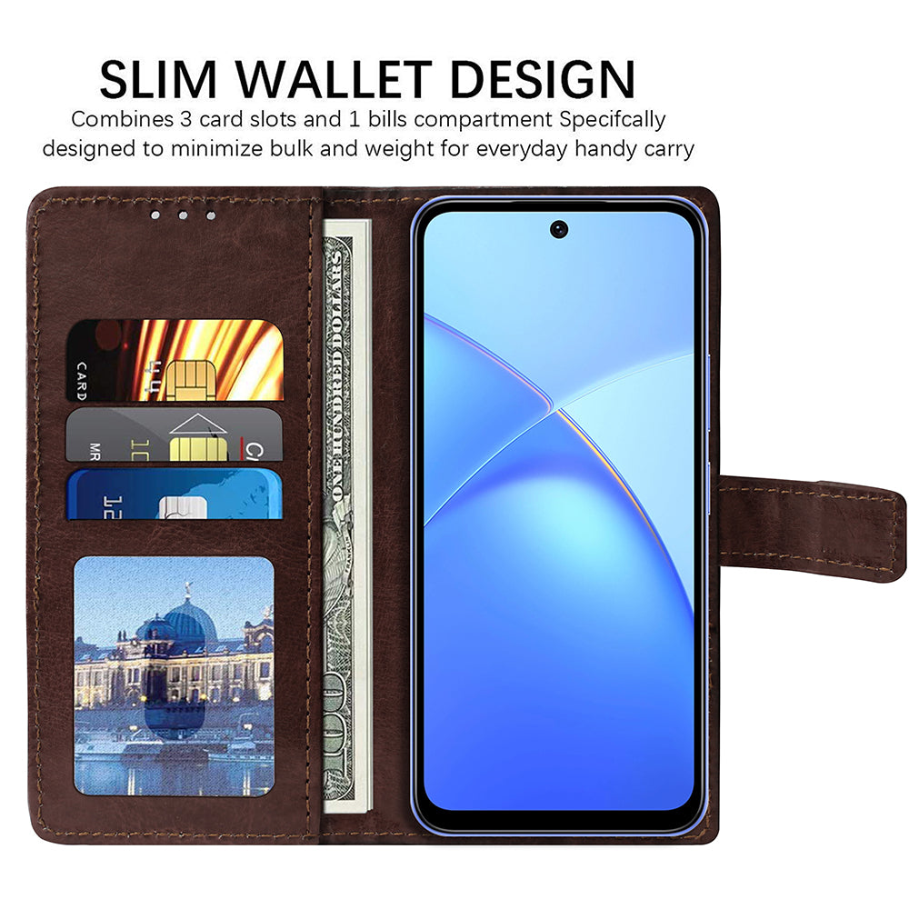 Premium Wallet Flip Cover for Infinix Smart 10 4G