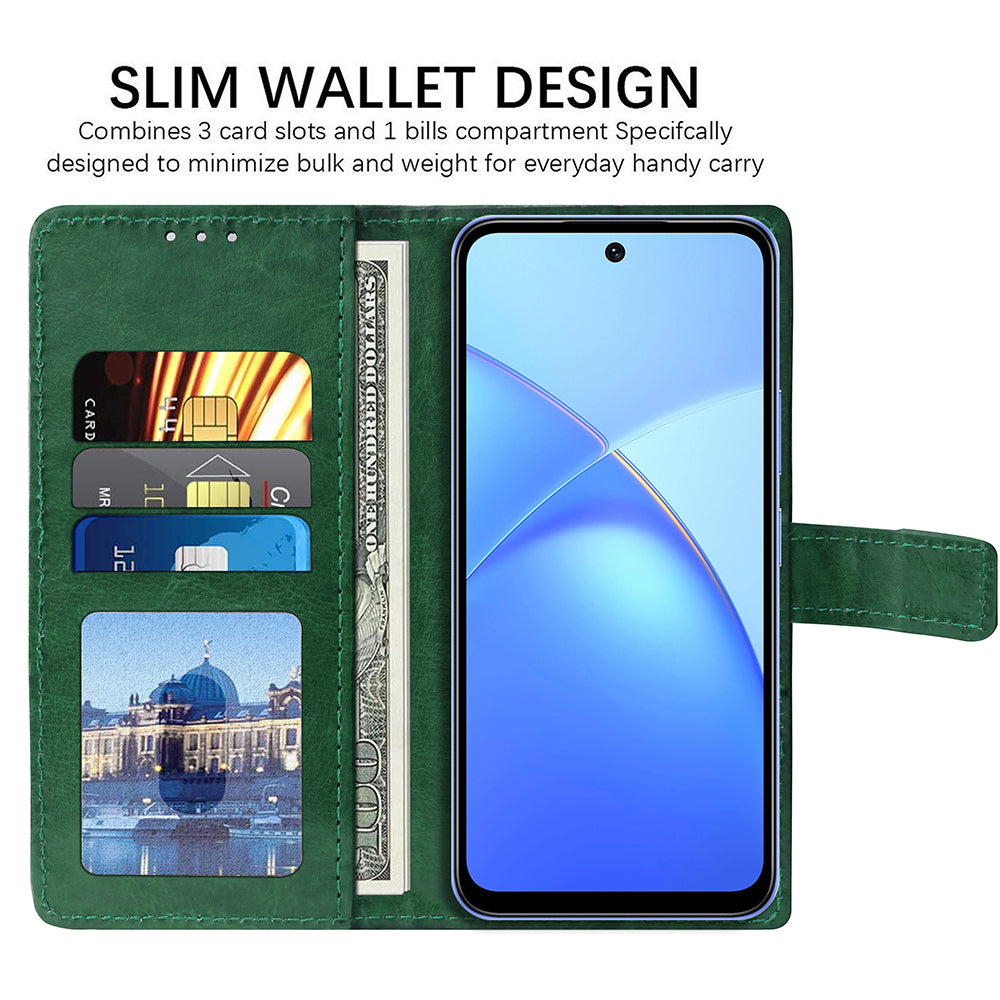 Premium Wallet Flip Cover for Infinix Smart 10 4G