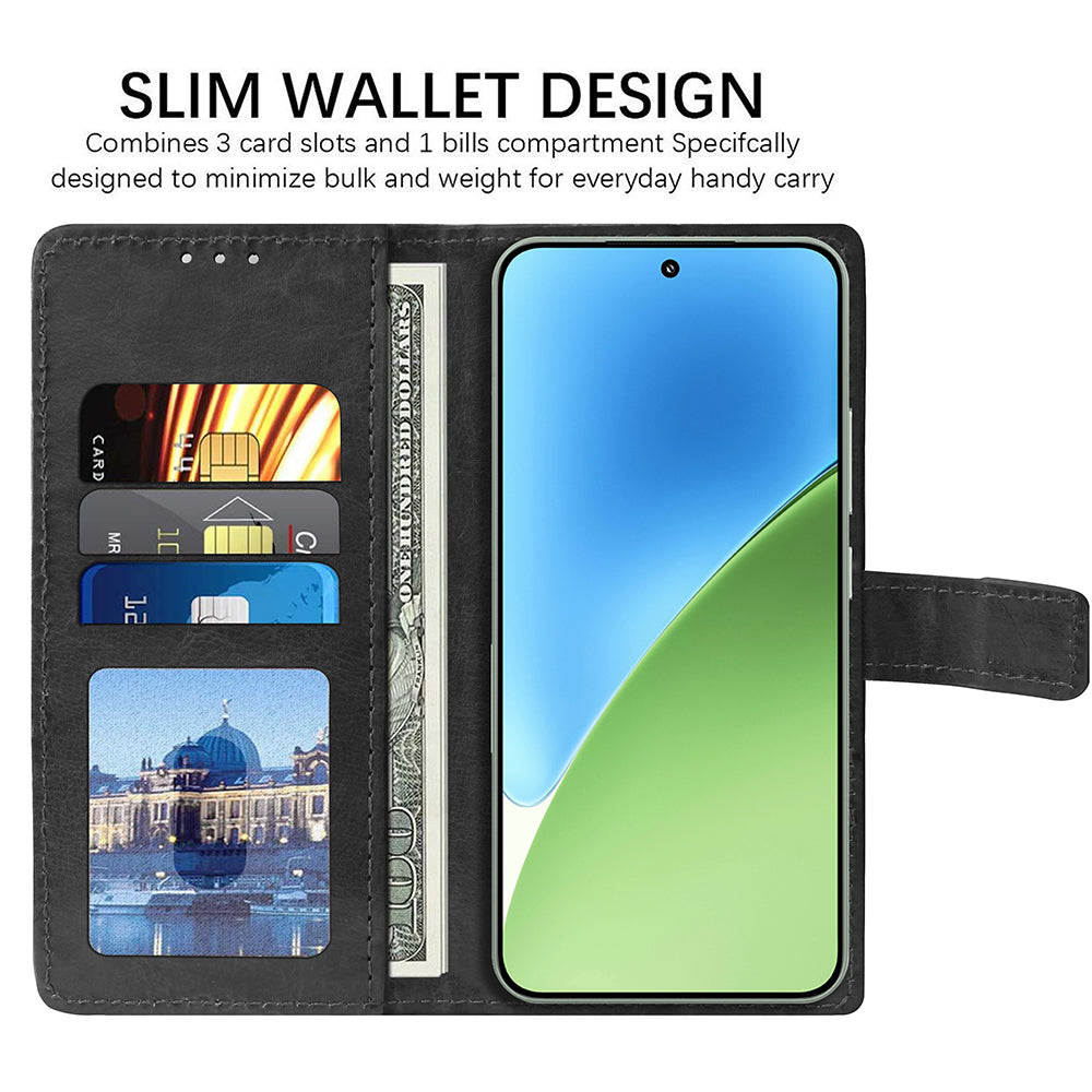 Premium Wallet Flip Cover for Xiaomi 15 5G