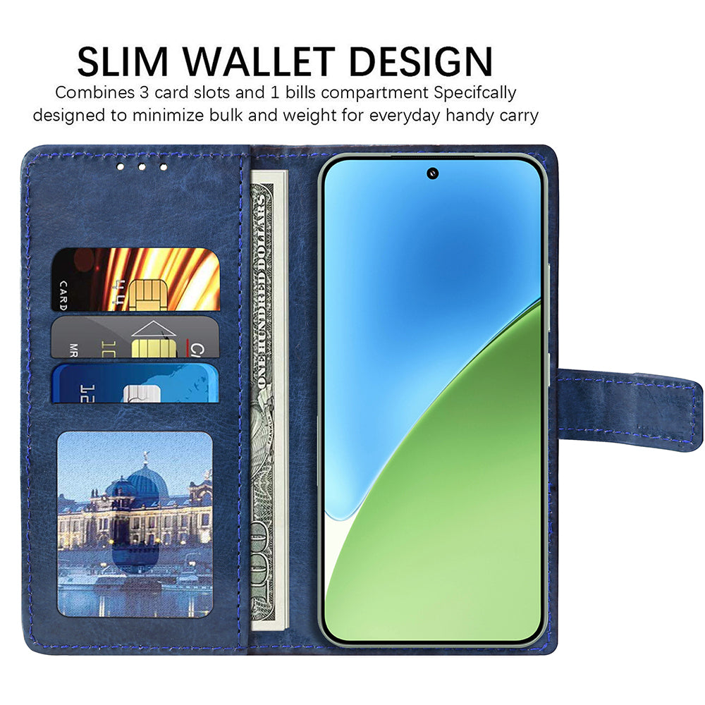 Premium Wallet Flip Cover for Xiaomi 15 5G