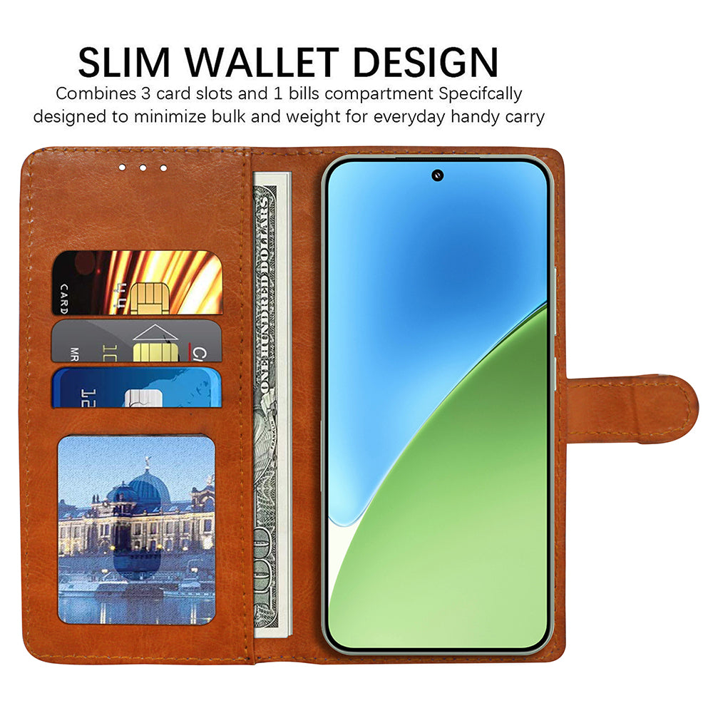 Premium Wallet Flip Cover for Xiaomi 15 5G