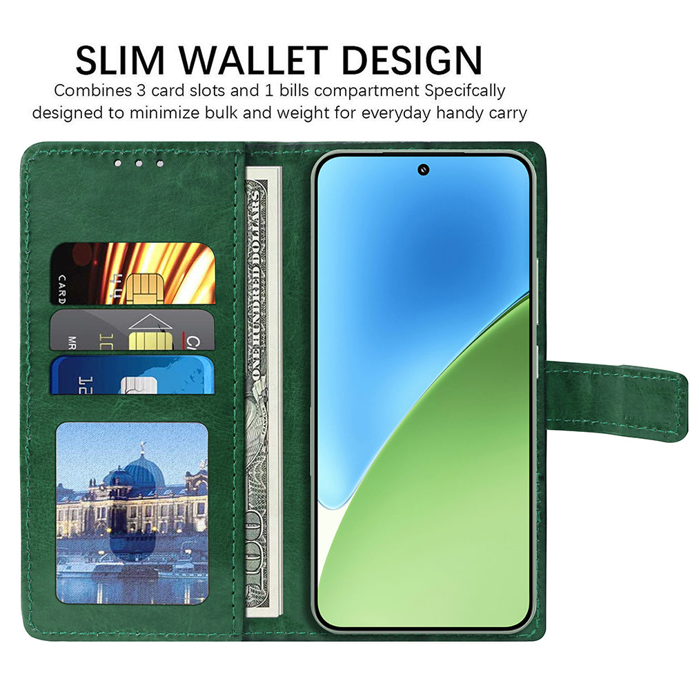 Premium Wallet Flip Cover for Xiaomi 15 5G