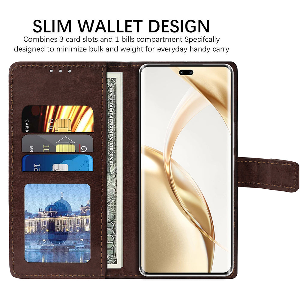 Premium Wallet Flip Cover for Honor 200 Pro 5G