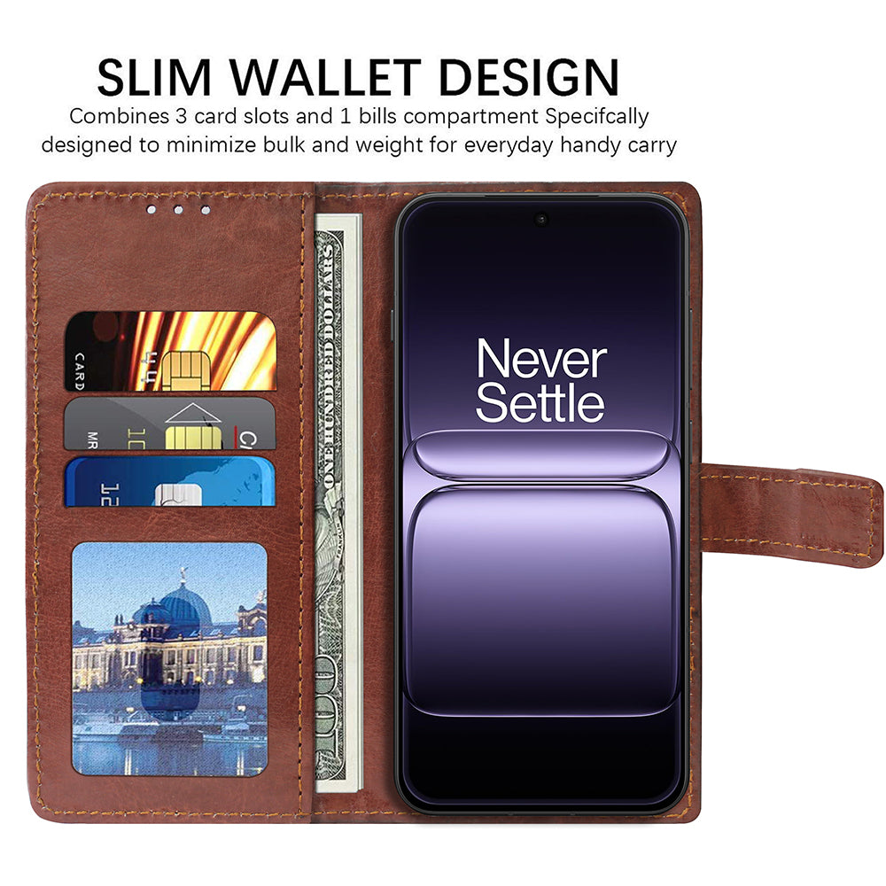 Premium Wallet Flip Cover for OnePlus 13s 5G / 13T 5G
