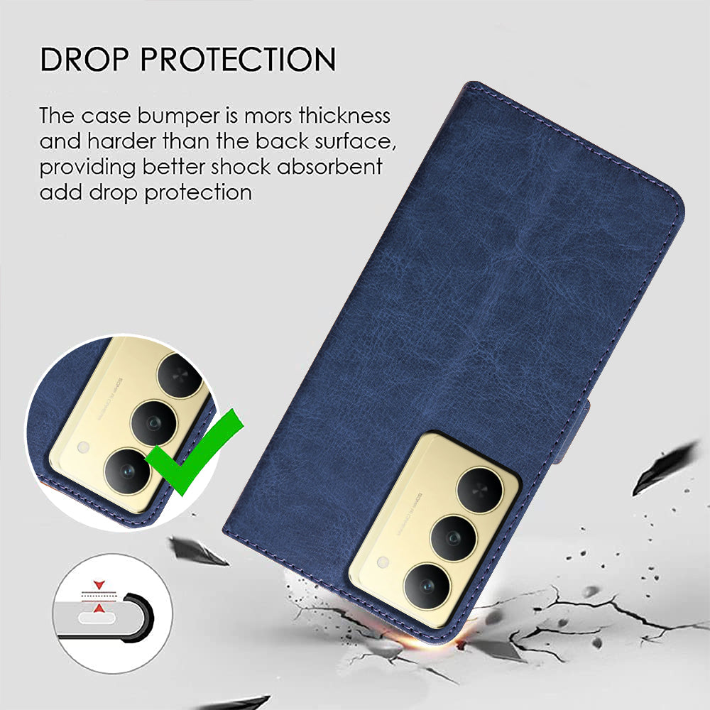 Premium Wallet Flip Cover for Realme Narzo 80x 5G