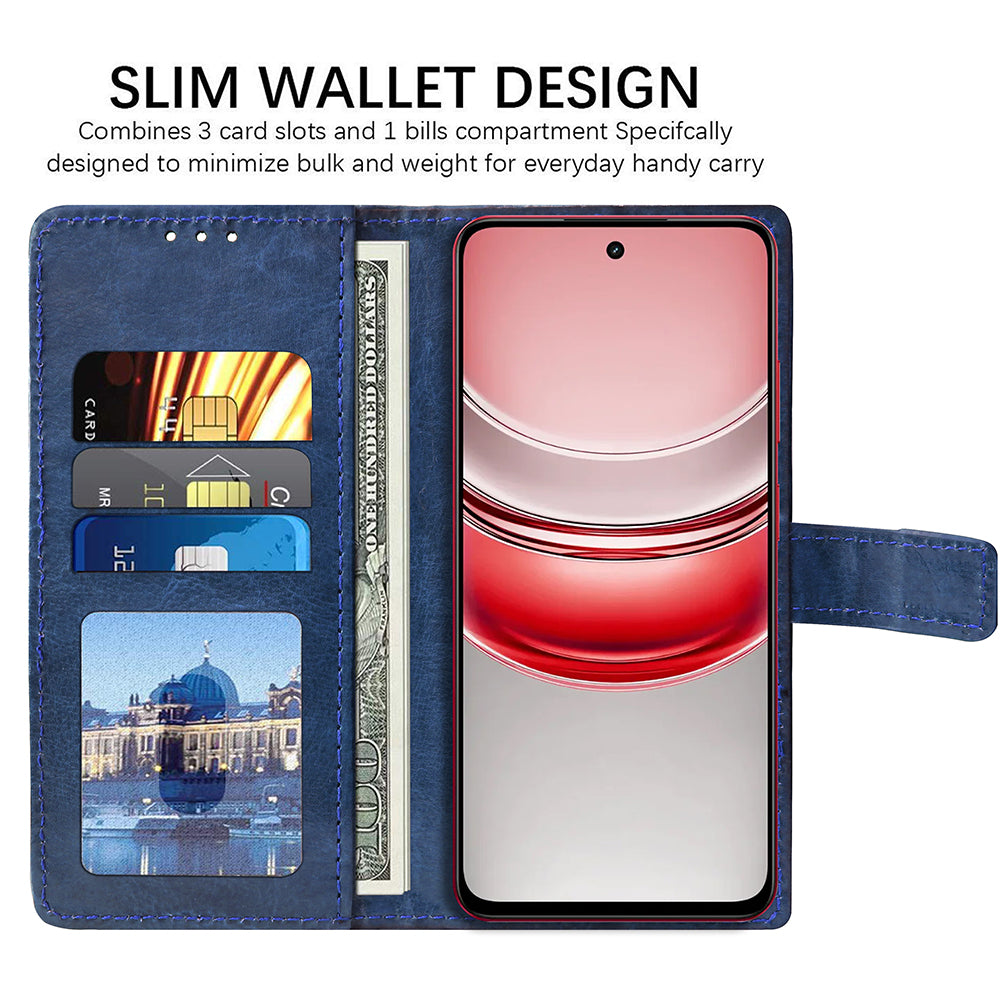 Premium Wallet Flip Cover for Realme Narzo 80x 5G