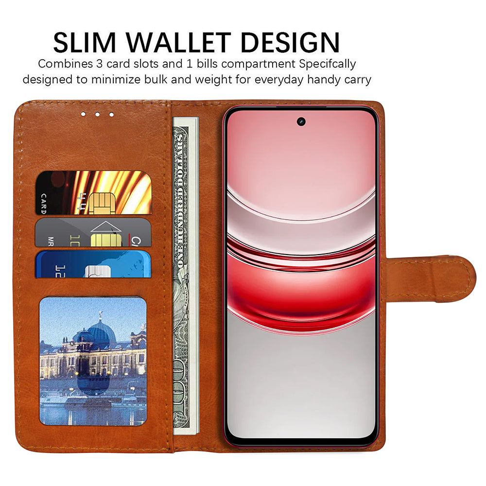 Premium Wallet Flip Cover for Realme Narzo 80x 5G