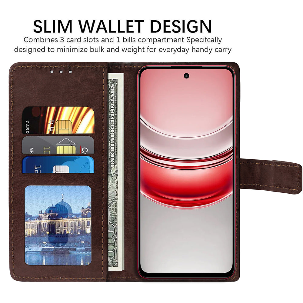 Premium Wallet Flip Cover for Realme Narzo 80x 5G
