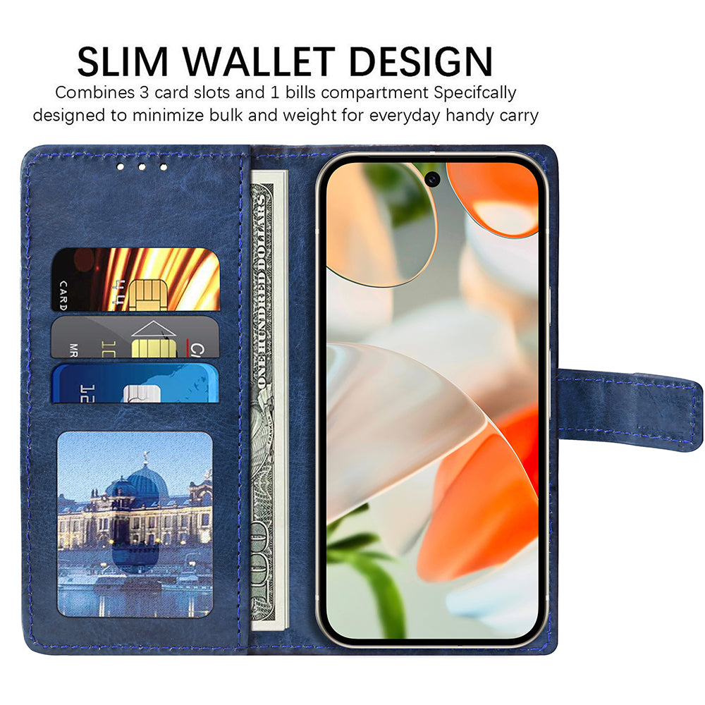 Premium Wallet Flip Cover for Google Pixel 9 5G / Pixel 9 Pro 5G