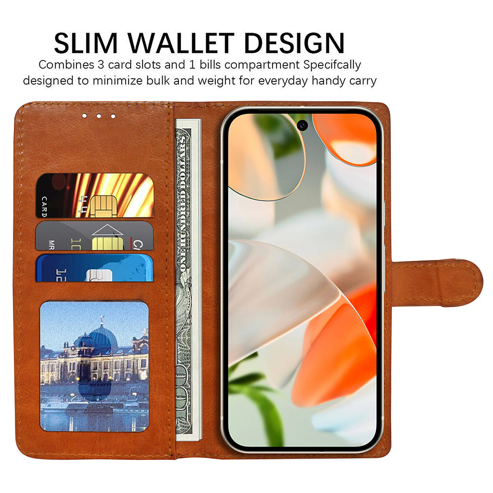 Premium Wallet Flip Cover for Google Pixel 9 5G / Pixel 9 Pro 5G