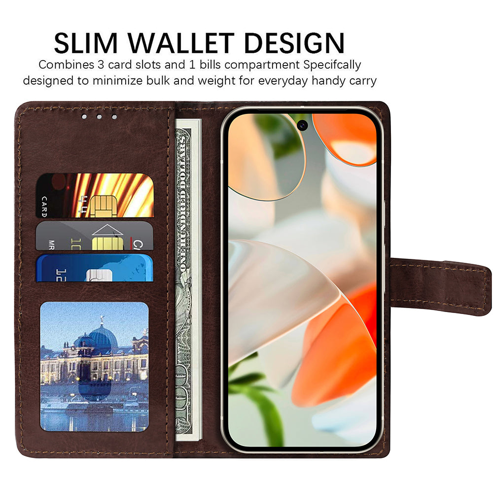 Premium Wallet Flip Cover for Google Pixel 9 5G / Pixel 9 Pro 5G