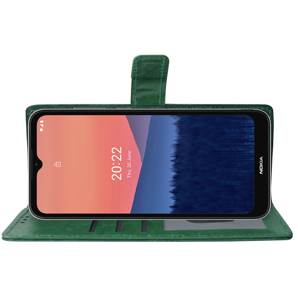 Premium Wallet Flip Cover for Nokia C21 4G