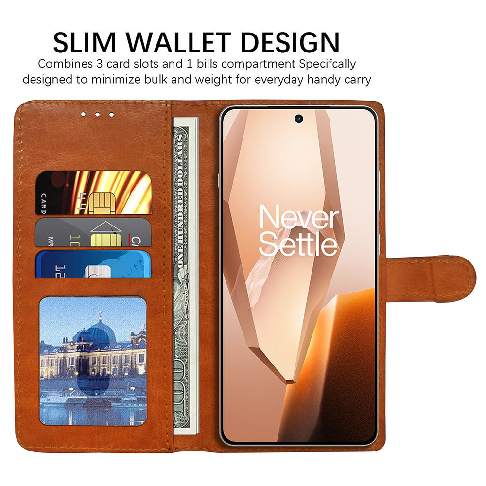 Premium Wallet Flip Cover for OnePlus 13R 5G