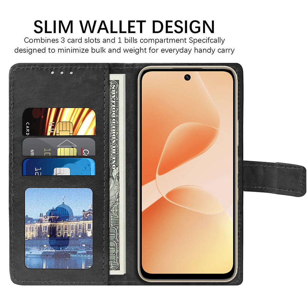 Premium Wallet Flip Cover for Infinix Hot 60 5G