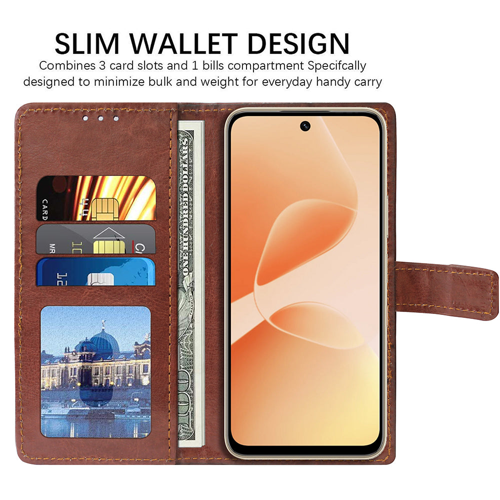 Premium Wallet Flip Cover for Infinix Hot 60 5G